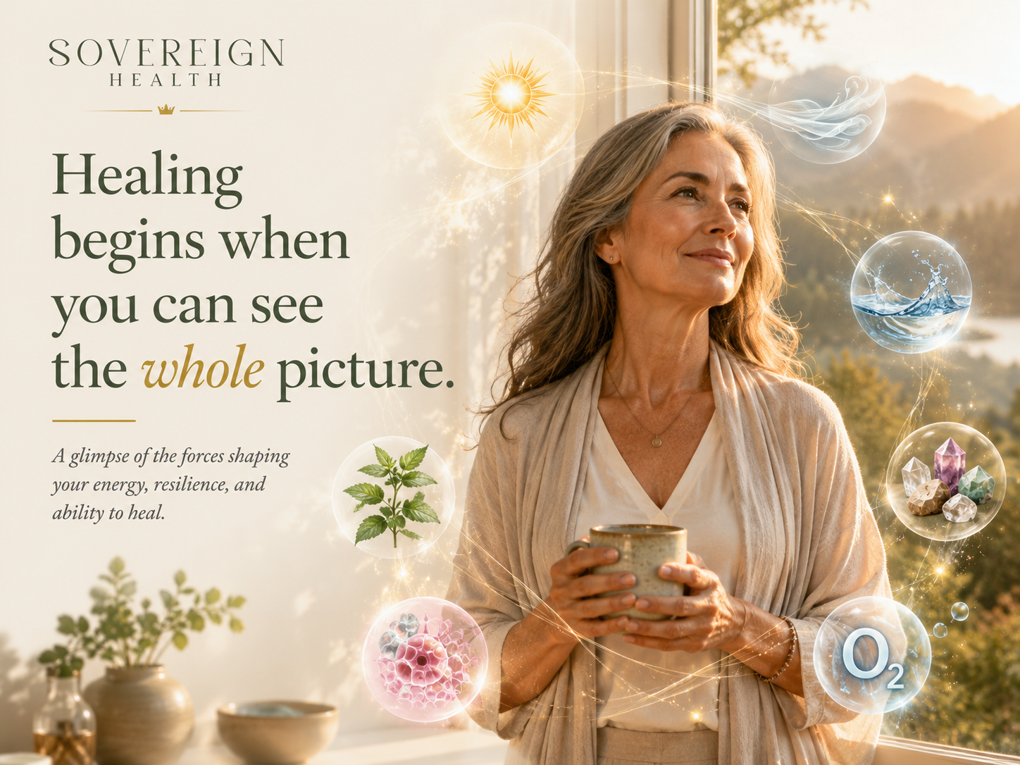 Healing begins when you can see the whole picture.